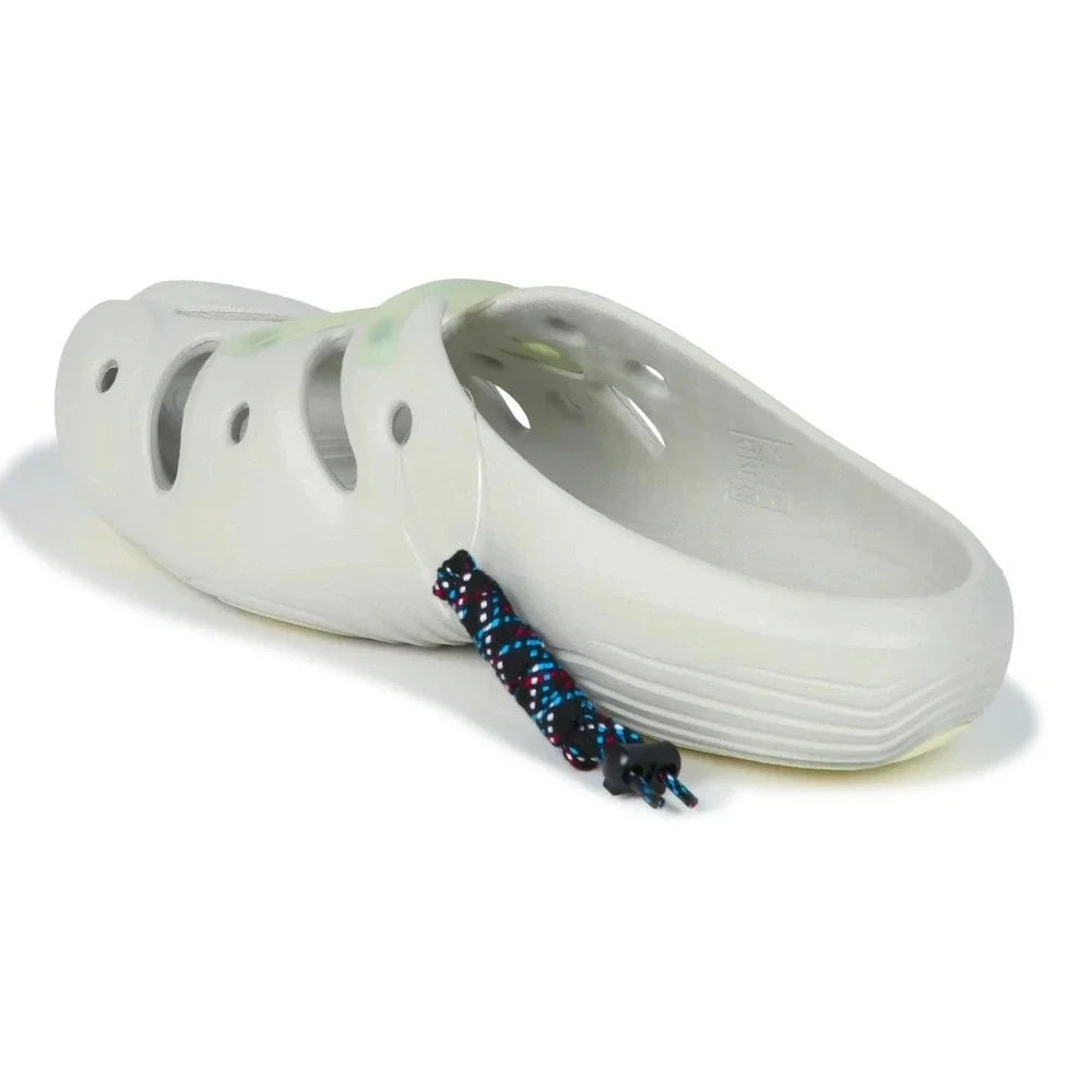 KEEN Shanti Arts Clogs Vapor star white Birch Mens 6 Womens 8 Slip On‎ Shoes